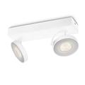 Philips MyLiving Clockwork LED Spotlight Bar 2 Bulbs, White, 531723116, White 8 wattsW