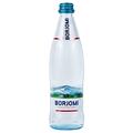 Mineral Water BORJOMI Sparkling Water in Glass Bottle, 0.5l [Pack of 12]