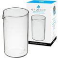 Universal Replacement Glass Beaker for French Press - 8 Cup/ 1000 ml