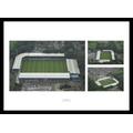 Bury FC Framed Gigg Lane Stadium Aerial View Photo Memorabilia