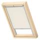 VELUX Original Roof Window Blackout Blind for FK06, Light Beige, with Grey Guide Rail