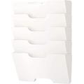 Ikea Kvissle Wall Magazine File Rack White Metal