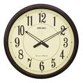 Seiko QXD212B Westminster/Whittington Dual Chimes Wall Clock, Beige