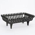 Cromwell Black Cast Iron Basket Free standing Grate 46cm (18") for Wood / Logs Fire