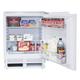 SIA RFU101 60cm 142L White Integrated Under Counter Fridge With Auto Defrost With Metal Back