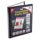 A4 Display Book Certificate Folder 20 Pocket Display Folders With Plastic Pockets Presentation Folder With Plastic Sleeves Polly Pocket Folder File (A4 Size - 20 Pockets - 40 Views - 96 Display Books)