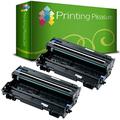 Printing Pleasure 2x Drum Units compatible with Brother DCP-8060 DCP-8070D DCP-8085DN HL-5240 HL-5250DN HL-5270DN HL-5280DW HL-5340D HL-5350DN HL-5380DN MFC-8380DN MFC-8460N MFC-8870DW MFC-8890DW