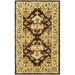 SAFAVIEH Heritage Braganza Traditional Wool Area Rug Espresso/Ivory 4 x 6