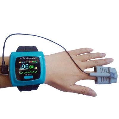 Wrist-Worn Pulse Oximeter with Digital Software Download and Download Cable