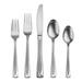 Oneida Satin Lincoln 45 Piece Flatware Set, Service for 8 Stainless Steel in Gray | Wayfair H225045B