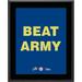 Navy Midshipmen 2015 Beat Army 10.5" x 13" Sublimated Plaque