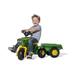 Rolly Toys John Deere 3 Wheel Pedal Tractor w/ Trailer Plastic | 22 H x 15 W x 40 D in | Wayfair 052769