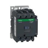 SCHNEIDER ELECTRIC LC1D50G7 IEC Magnetic Contactor, 3 Poles, 120 V AC, 50 A