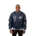 "Men's JH Design Navy Washington Wizards Domestic Team Color Leather Jacket"