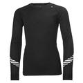 Helly Hansen Men's Hh Dry Long Sleeve T Shirt, Black, 16 UK