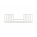 Namesake Darlington & Sullivan Toddler Bed Rail in White | 16.5 H x 51.6 W x 0.78 D in | Wayfair M9299RW