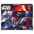 Star Wars - B3920 - Force Awakens Tie Fighter Toy with First Order Pilot 3.75 Inch Action Figure