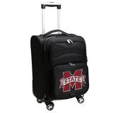 MOJO Black Mississippi State Bulldogs 21" Softside Spinner Carry-On