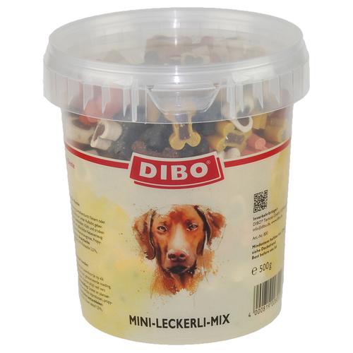 4x500g Leckerli-Mix für Hunde (semi-moist) DIBO Hundesnack