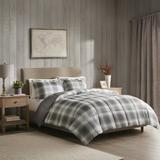 Woolrich Woodsman Softspun Down Alternative Comforter Set Microfiber in Gray | Full/Queen | Wayfair WR10-1512