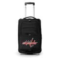 MOJO Black Washington Capitals 21" Softside Rolling Carry-On Suitcase