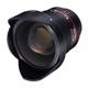 Samyang 8/3,5 Objektiv Fisheye II DSLR Nikon F AE manueller Fokus automatischer Blendenring Fotoobjektiv, Superweitwinkelobjektiv schwarz