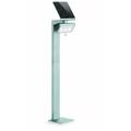 Steinel XSolar GL-S Silver - LED solar pathway lighting, motion detector, rechargeable battery, adjustable height