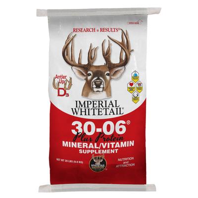 Whitetail Institute 30 06 Mineral and Vitamin Plus Protein 20 lb. - Single Bag