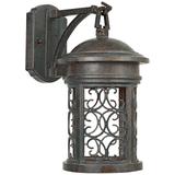 Ellington 16 1/4" High Aged Mediterranean Bronze Outdoor Wall Light