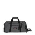 EASTPAK - Leatherface S + - Wheeled Luggage, 55 x 34 x 26, 41 L, Black Denim (Grey)