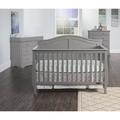 Child Craft Camden 4-in-1 Convertible Crib Wood in Gray | 44.3 H x 30.8 W in | Wayfair F31001.87
