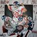 NY Giants Super Bowl XLII Fine Art Canvas Print 48" x by Artist David Courson