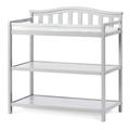 Camden Child Craft Arch Top Changing Table w/ Pad Wood in Gray | 38 H x 37.2 W x 19.38 D in | Wayfair F01216.87