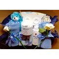 Luxury Blue Baby boy Essentials Hamper