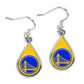 WinCraft Golden State Warriors Tear Drop Dangle Earrings