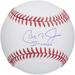 Cal Ripken Jr Baltimore Orioles Autographed Baseball with "Iron Man" Inscription