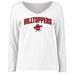 Women's White Western Kentucky Hilltoppers Proud Mascot Long Sleeve T-Shirt