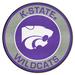 FANMATS NCAA Kansas State University Roundel 27 in. x 27 in. Non-Slip Indoor Only Mat Synthetics | 27 W x 27 D in | Wayfair 18613