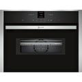 NEFF N70 C17MR02N0B Built In Compact Electric Single Oven with Microwave Function - Stainless Steel