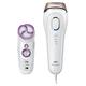 Braun Silk Expert 5 IPL Hair Removal BD 5009, Permanent Visible Laser Hair Removal at Home for Body and Face, Corded for Non-Stop Use + Braun SkinSpa Sonic Body Exfoliator, White/Bronze