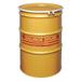 ZORO SELECT HM8518L Open Head Salvage Drum, Steel, 85 gal, Lined, Yellow
