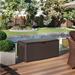 Suncast 124 Gallon Water Resistant Herringbone Deck Box Resin in Brown | 29 H x 53 W x 26 D in | Wayfair BMDB12000