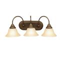 Kichler 5993 Telford 25 Wide 3-Bulb Bathroom Lighting Fixture - Bronze