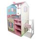 Teamson Kids Olivia's Little World Baby Doll Changing Station Dolls House Nursery Playset With Highchair UK-TD-11460A