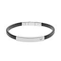 Emporio Armani Bracelet for Men , Silver Stainless Steel Bracelet, EGS2063040