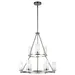 Generation Lighting 9 - LIGHT TWO TIER CHANDELIER - F2987/9SN/CH