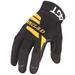 IRONCLAD PERFORMANCE WEAR WCG2-06-XXL Mechanics Gloves, 2XL, Black, Spandex