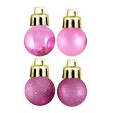 Northlight Seasonal 18ct & Lavender Shatterproof 4-Finish Christmas Ball Ornaments 1.25" (30mm) Plastic in Pink | Wayfair 31751552