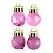 Northlight Seasonal 18ct & Lavender Shatterproof 4-Finish Christmas Ball Ornaments 1.25" (30mm) Plastic in Pink | Wayfair 31751552