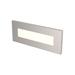 Symple Stuff Boulmane Line Voltage Integrated LED Step Light Metal in Gray | 2.38 H x 7.88 W x 1.88 D in | Wayfair 94405S-849